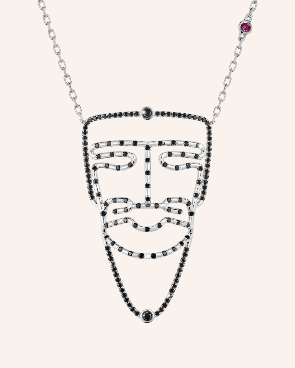 s by salanitro warrior necklace black 1 v2